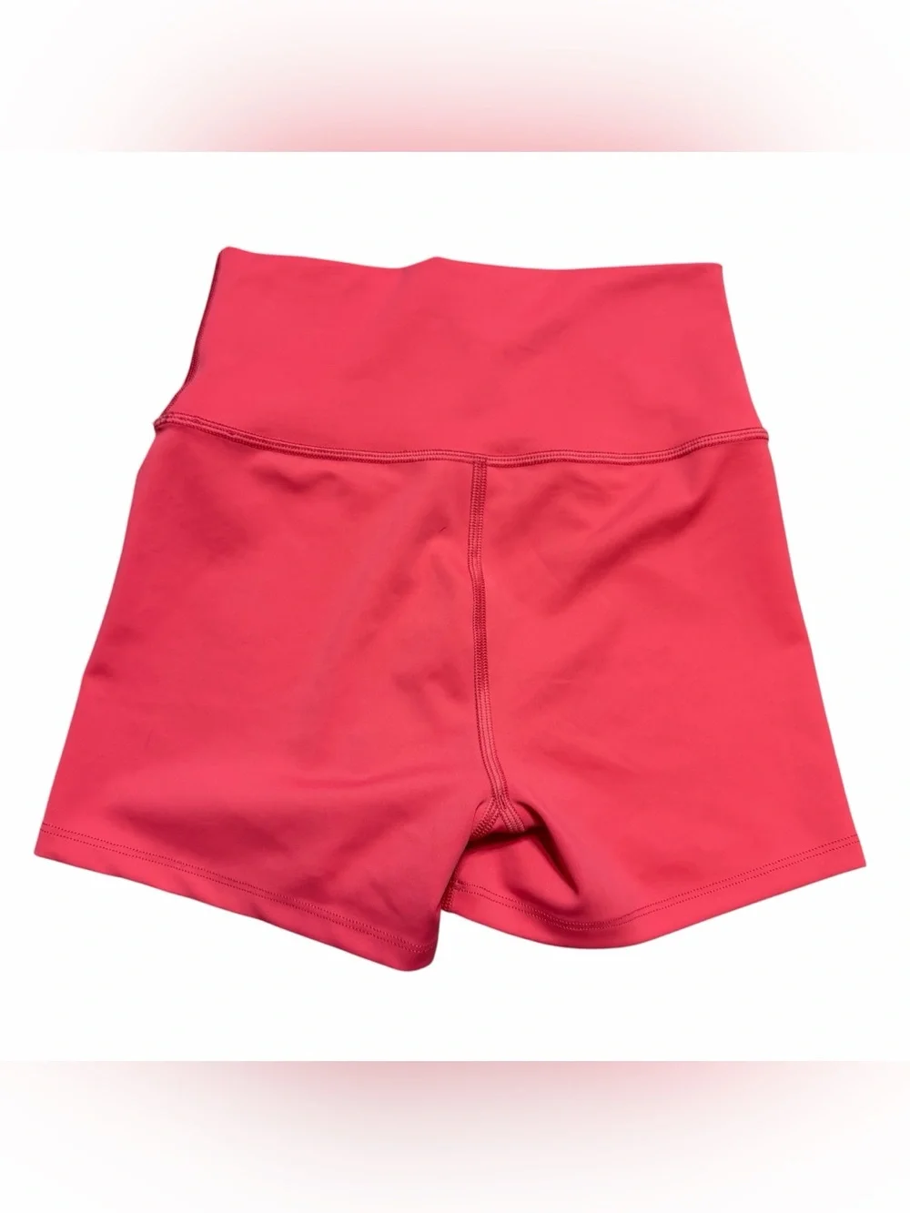 Alo Airlift Energy Womens Coral High Waisted Yoga Shorts- Size Small